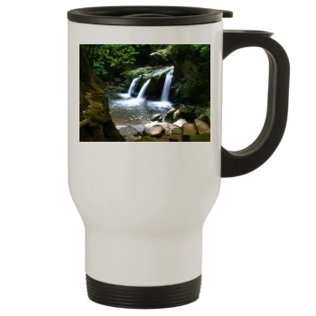 Waterfalls Stainless Steel Travel Mug