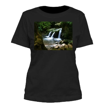 Waterfalls Women's Cut T-Shirt