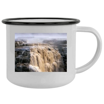 Waterfalls Camping Mug