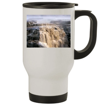 Waterfalls Stainless Steel Travel Mug