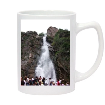 Waterfalls 14oz White Statesman Mug