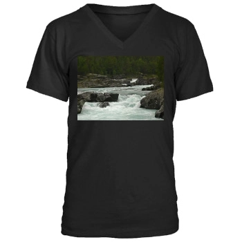 Waterfalls Men's V-Neck T-Shirt