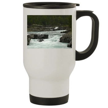 Waterfalls Stainless Steel Travel Mug