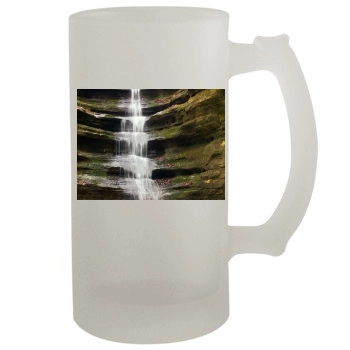 Waterfalls 16oz Frosted Beer Stein