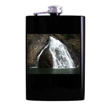 Waterfalls Hip Flask