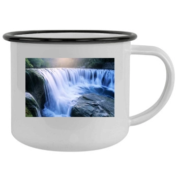 Waterfalls Camping Mug