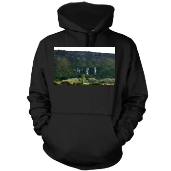 Waterfalls Mens Pullover Hoodie Sweatshirt