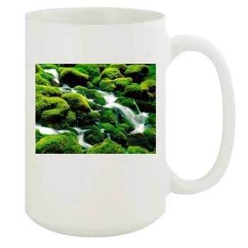 Waterfalls 15oz White Mug