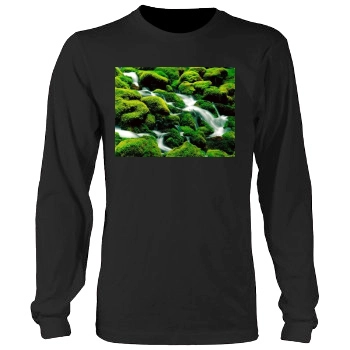 Waterfalls Men's Heavy Long Sleeve TShirt