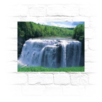 Waterfalls Metal Wall Art