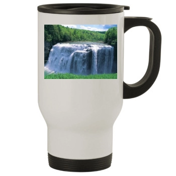 Waterfalls Stainless Steel Travel Mug