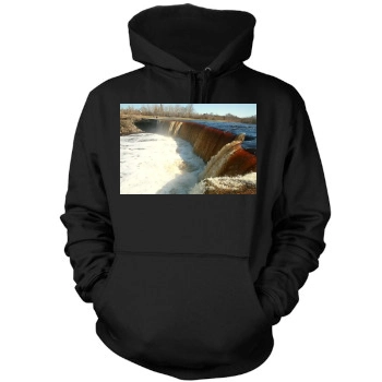 Waterfalls Mens Pullover Hoodie Sweatshirt