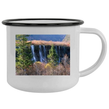 Waterfalls Camping Mug