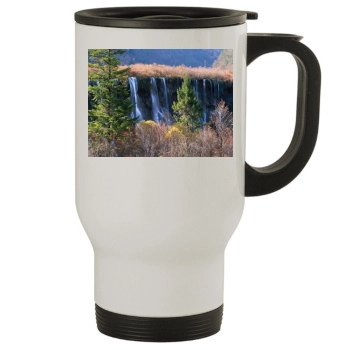 Waterfalls Stainless Steel Travel Mug