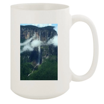 Waterfalls 15oz White Mug