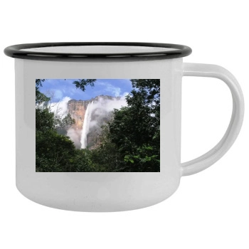 Waterfalls Camping Mug