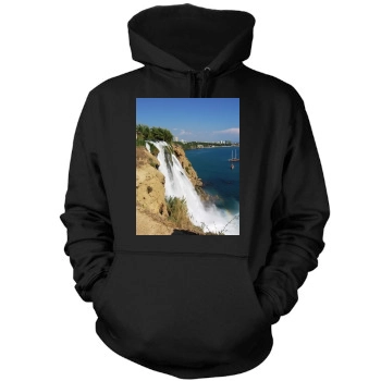 Waterfalls Mens Pullover Hoodie Sweatshirt