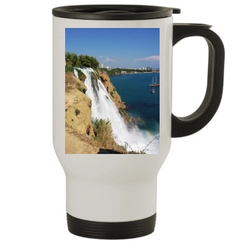 Waterfalls Stainless Steel Travel Mug