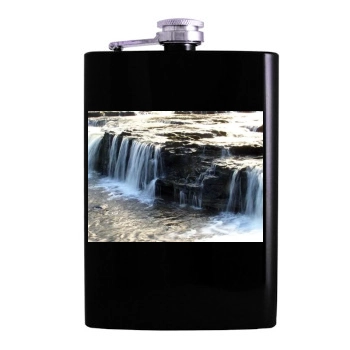 Waterfalls Hip Flask