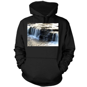 Waterfalls Mens Pullover Hoodie Sweatshirt