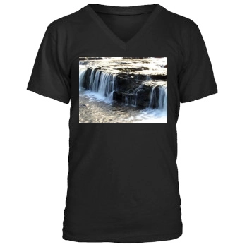 Waterfalls Men's V-Neck T-Shirt