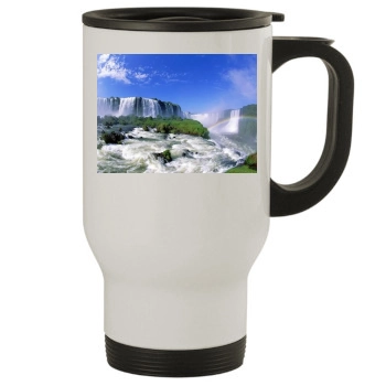 Waterfalls Stainless Steel Travel Mug