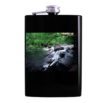 Waterfalls Hip Flask