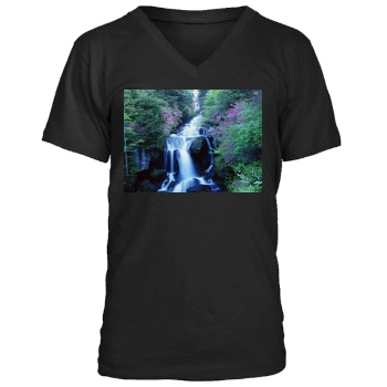 Waterfalls Men's V-Neck T-Shirt