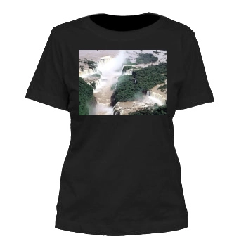 Waterfalls Women's Cut T-Shirt