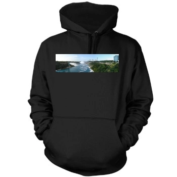 Waterfalls Mens Pullover Hoodie Sweatshirt