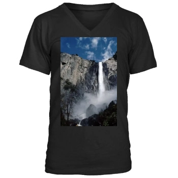 Waterfalls Men's V-Neck T-Shirt