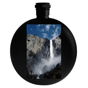 Waterfalls Round Flask