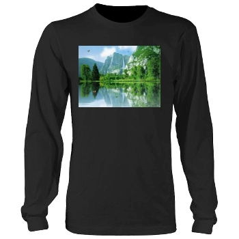 Waterfalls Men's Heavy Long Sleeve TShirt