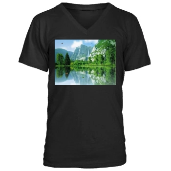 Waterfalls Men's V-Neck T-Shirt