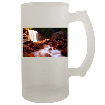 Waterfalls 16oz Frosted Beer Stein