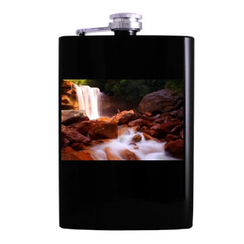 Waterfalls Hip Flask