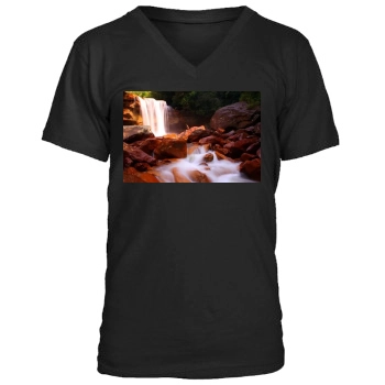 Waterfalls Men's V-Neck T-Shirt