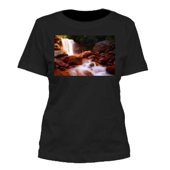 Waterfalls Women's Cut T-Shirt