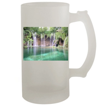 Waterfalls 16oz Frosted Beer Stein