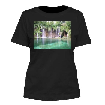 Waterfalls Women's Cut T-Shirt