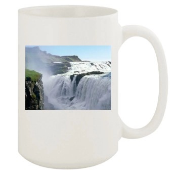 Waterfalls 15oz White Mug