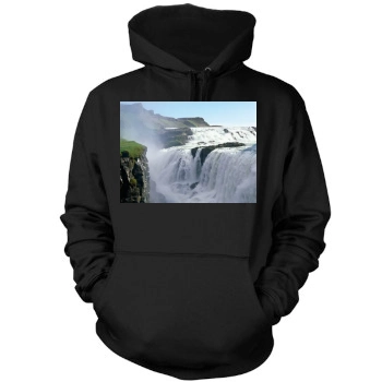 Waterfalls Mens Pullover Hoodie Sweatshirt