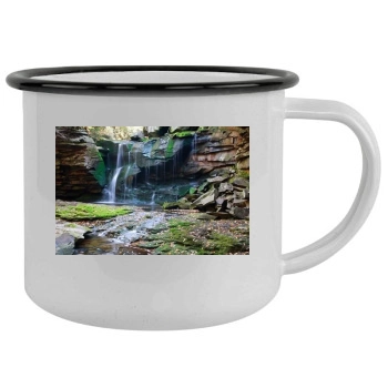 Waterfalls Camping Mug