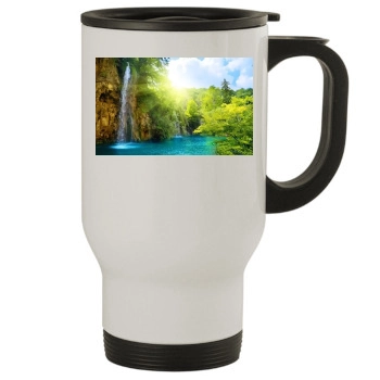 Waterfalls Stainless Steel Travel Mug