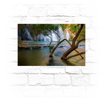 Waterfalls Metal Wall Art