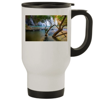 Waterfalls Stainless Steel Travel Mug