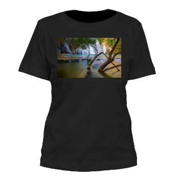 Waterfalls Women's Cut T-Shirt