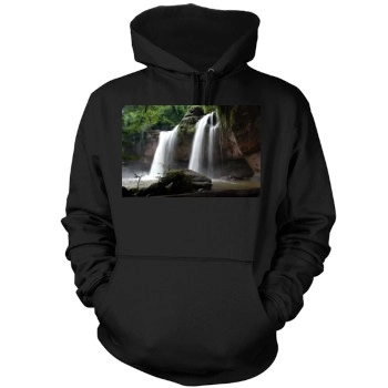 Waterfalls Mens Pullover Hoodie Sweatshirt