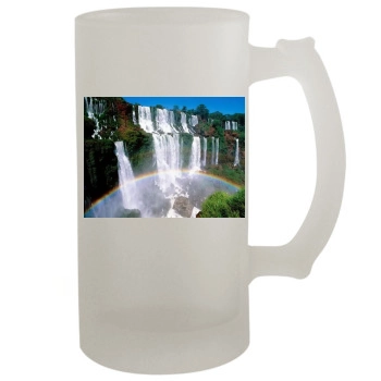 Waterfalls 16oz Frosted Beer Stein