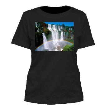 Waterfalls Women's Cut T-Shirt